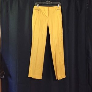 Yellow NY&Co. Pants